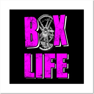 Box Life Pink Posters and Art